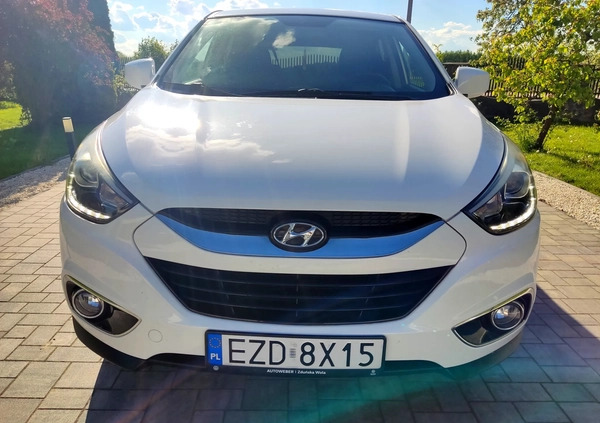 Hyundai ix35 cena 48900 przebieg: 133742, rok produkcji 2014 z Puszczykowo małe 497